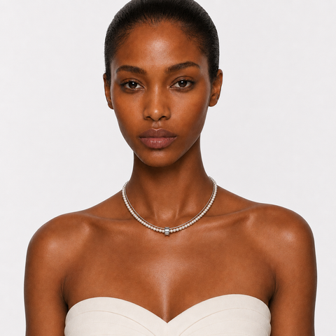 PACIFICA - LAYERED PEARL CHOKER
