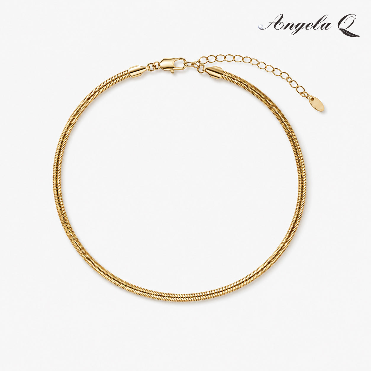 GOLDEN WAVE - LAYERED PEARL NECKLACE