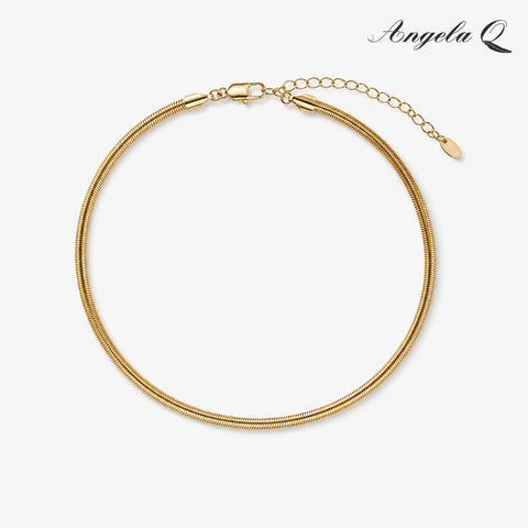 GOLDEN WAVE - LAYERED PEARL NECKLACE