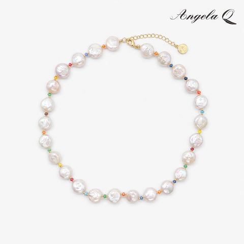 14K ROSE COVE PEARL BEADED NECKLACE-100032L