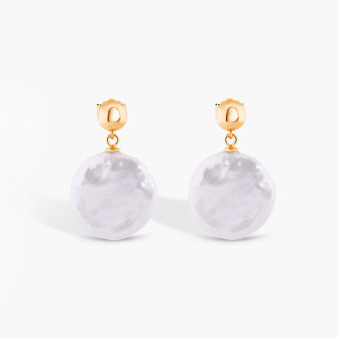 BARBIE BAROQUE PEARL DROP EARRINGS