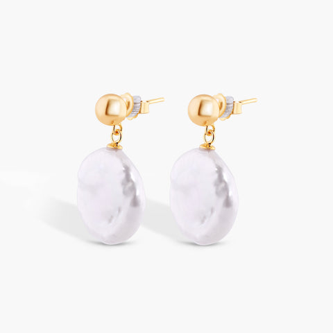 BARBIE BAROQUE PEARL DROP EARRINGS