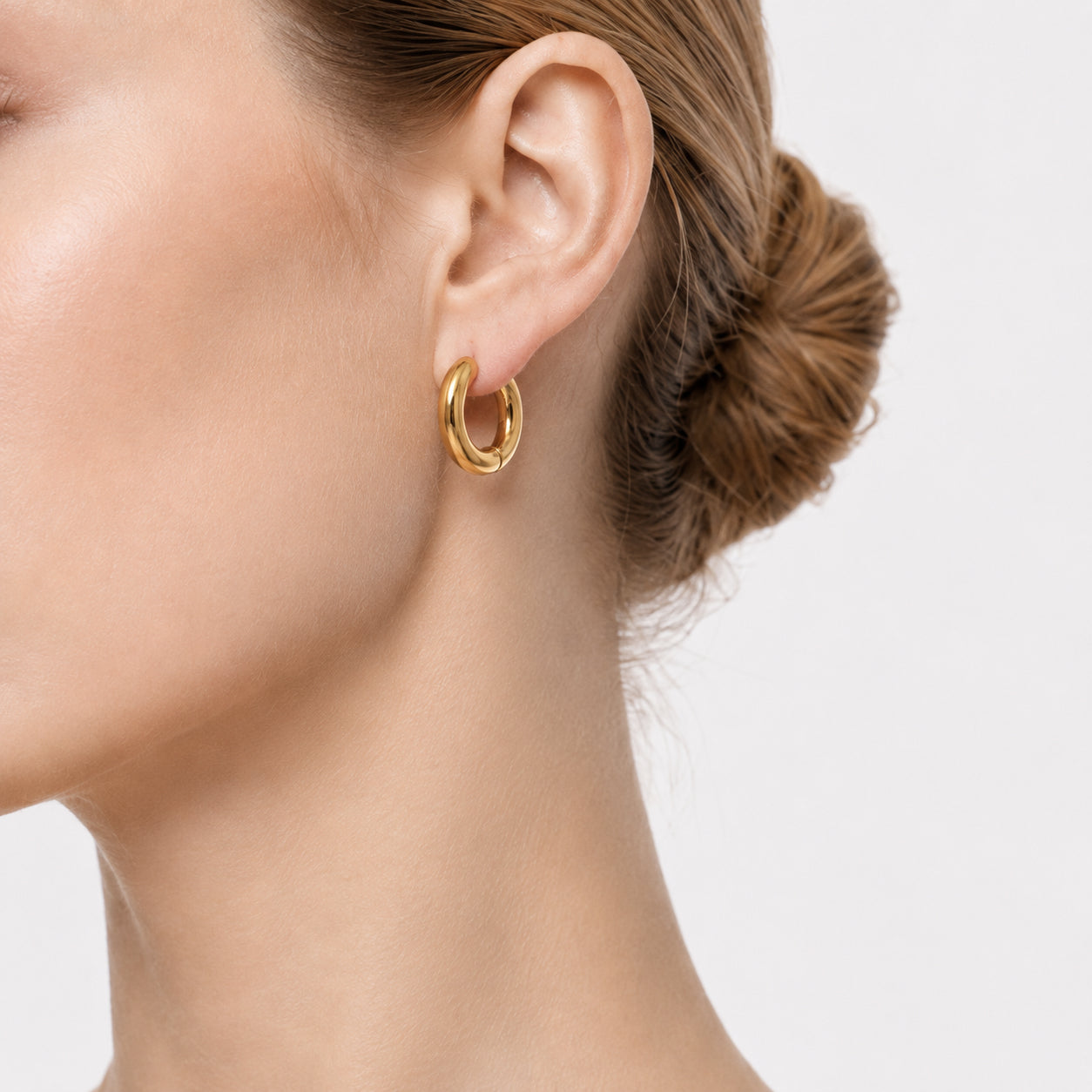 MONTEREY BAROQUE PEARL STUD EARRINGS-400018N
