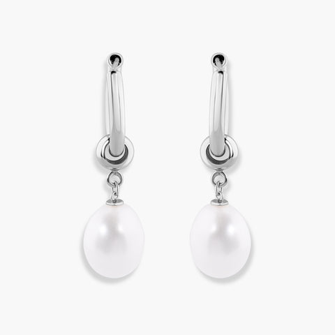 SOCIALITE CLASSIC DROP PEARL EARRINGS