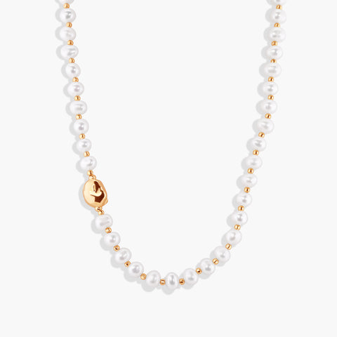ROCKSTAR PEARL NECKLACE