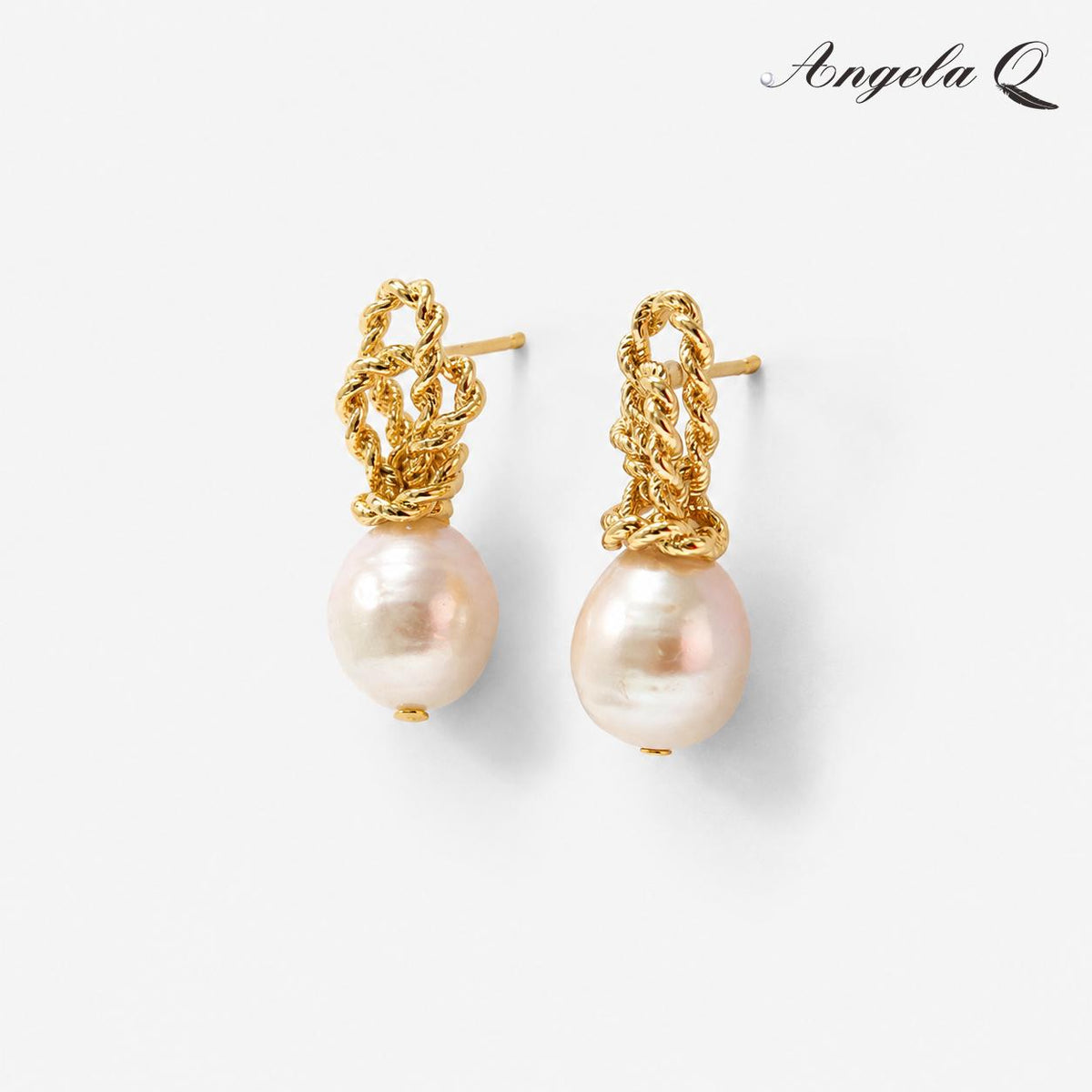 NEWPORT PEARL ROPE DROP EARRINGS-400064N