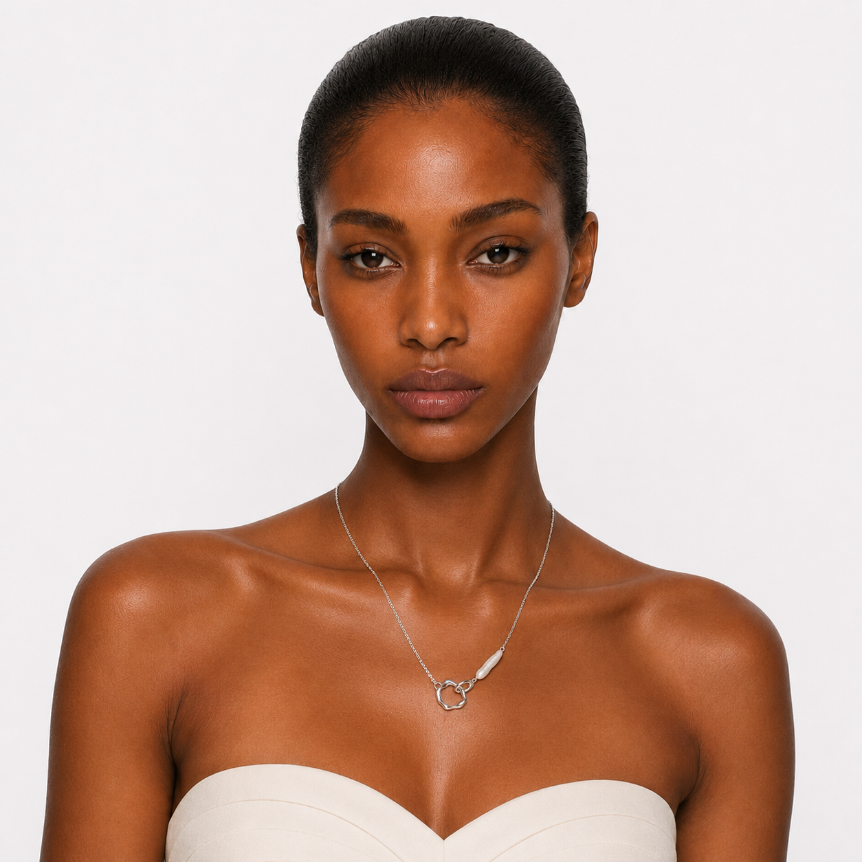 COVE CIRCLE - BAROQUE PEARL NECKLACE