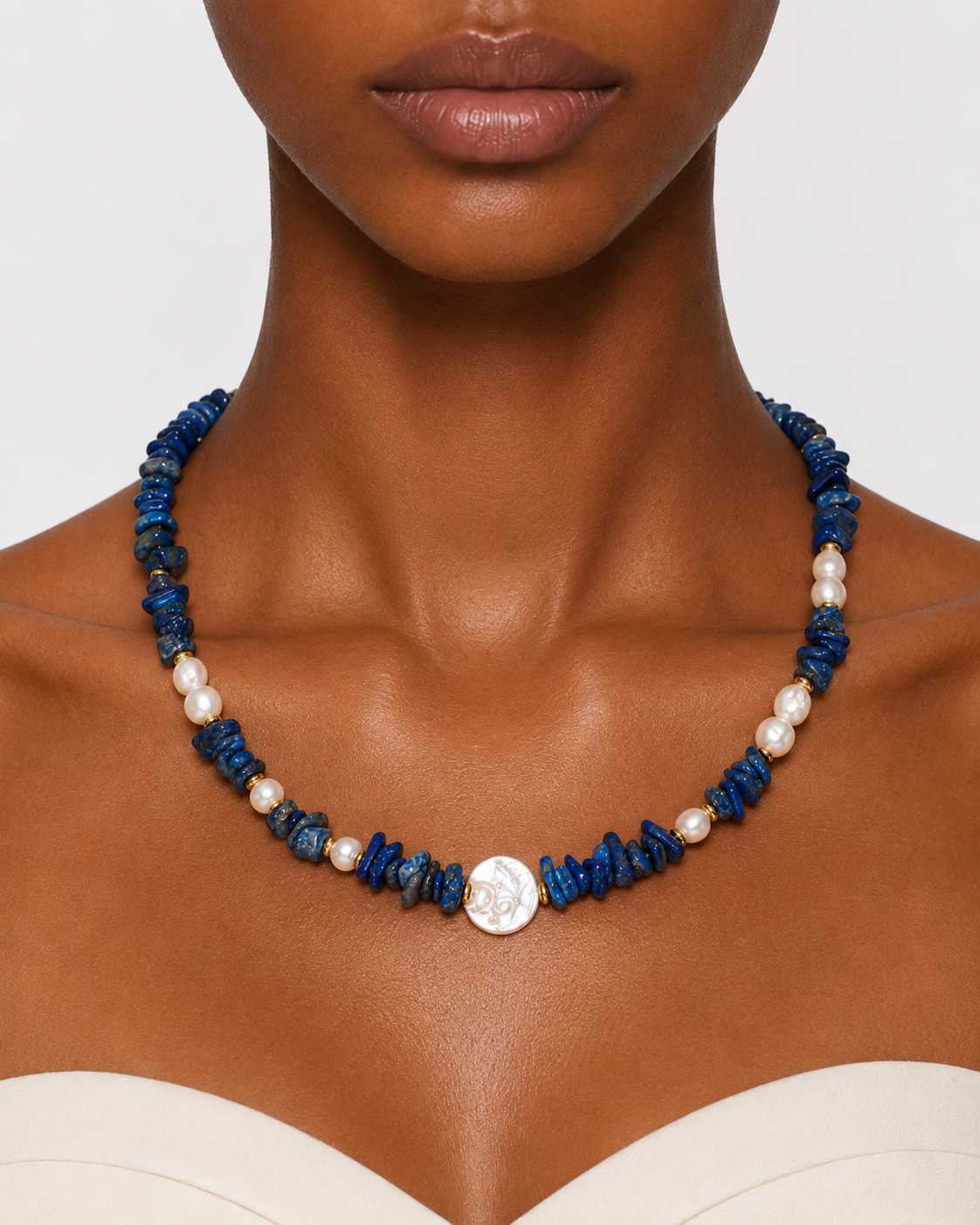 PALOMA - CZ DROP NECKLACE
