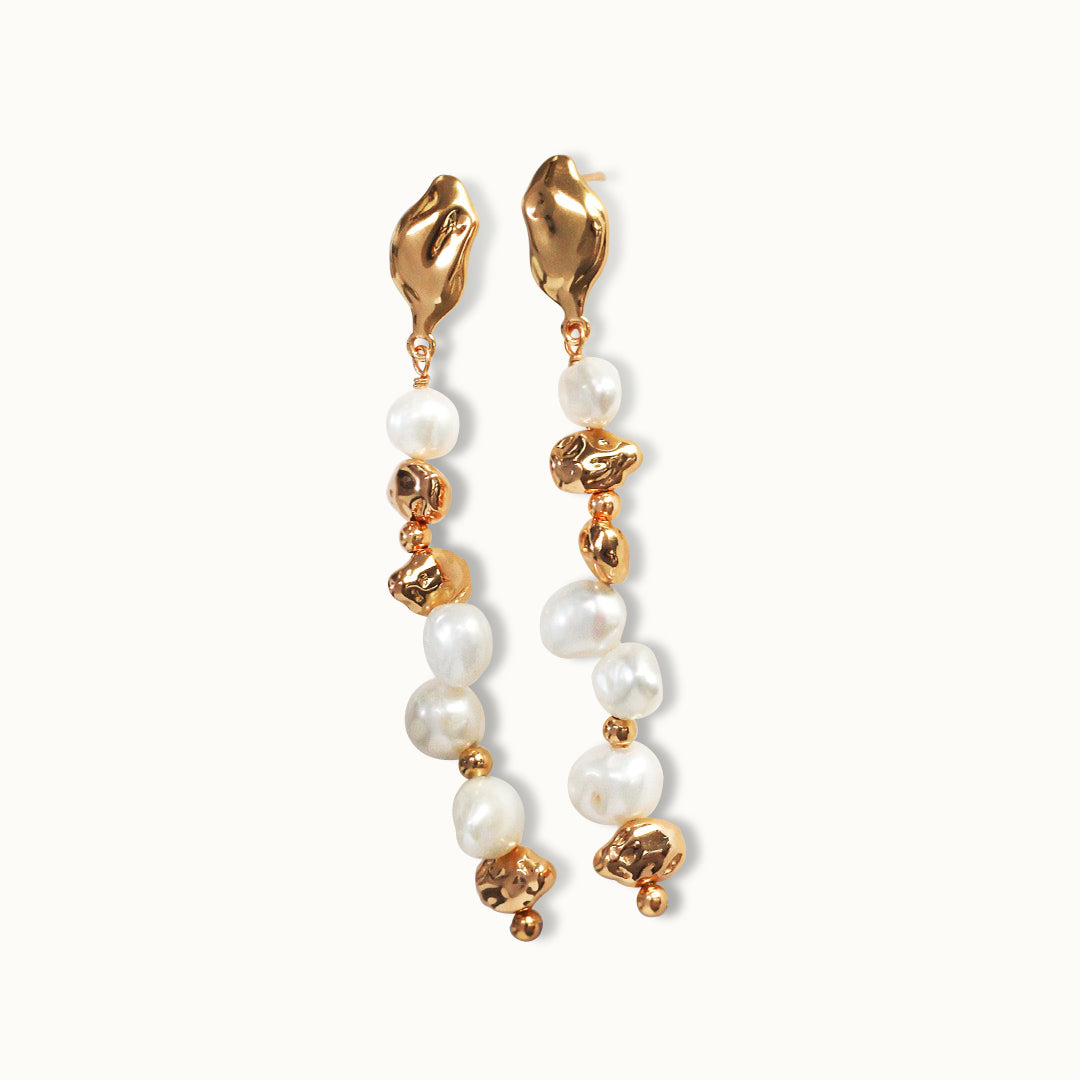 Baroque Pearl French Earrings