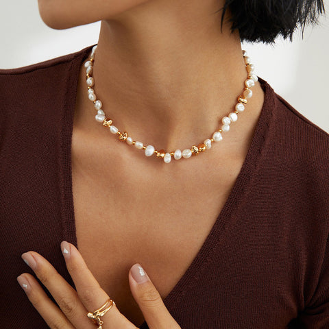 EARTH ANGEL PEARL NECKLACE