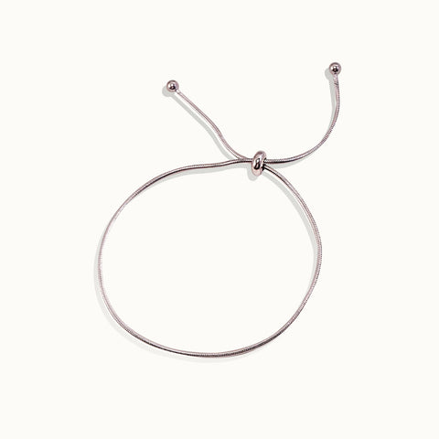 LOOPY GOLD DRAWSTRING BRACELET