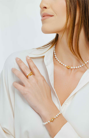 ROCKSTAR PEARL NECKLACE