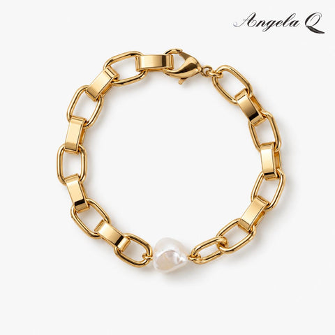 MONTECITO BOLD GOLD CHAIN BRACELET