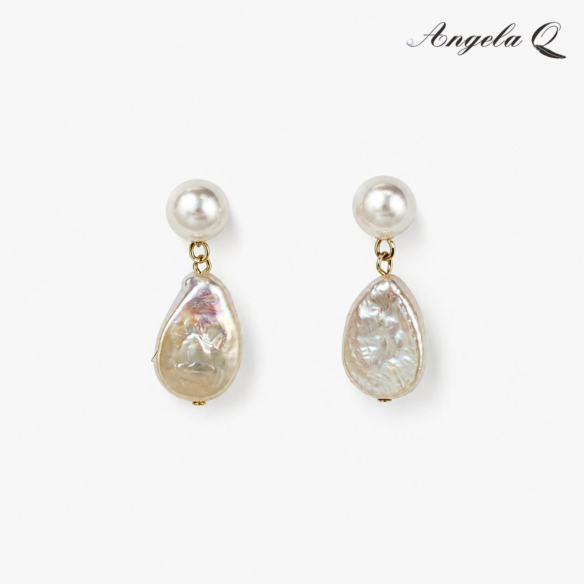 PACIFICA PEARL TASSEL EARRINGS-400039P