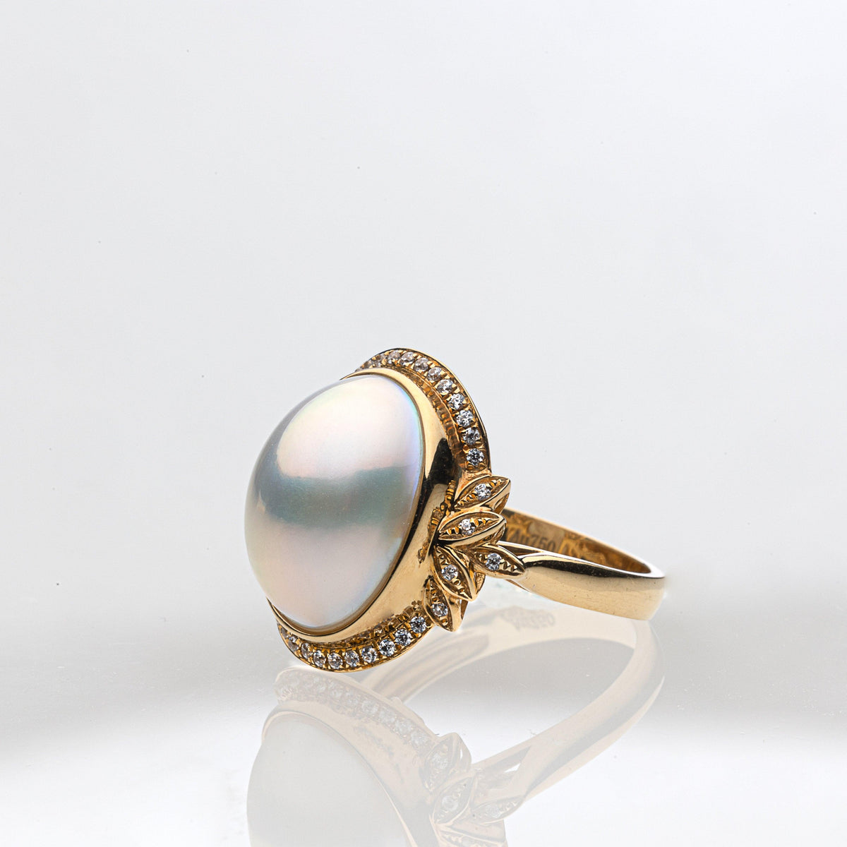 AngelaQ pearl jewelry, pearl ring