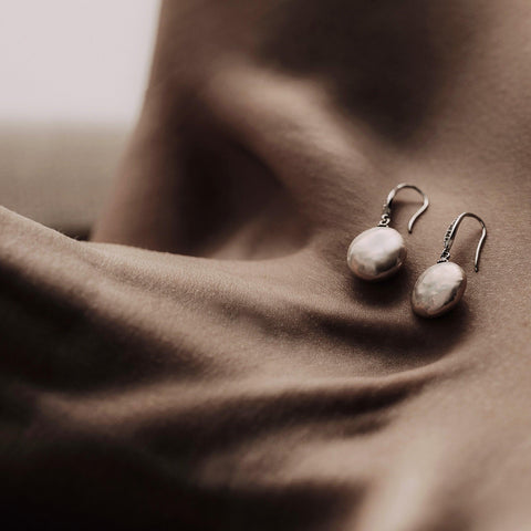 BAROQUE PEARL DROP EARRINGS
